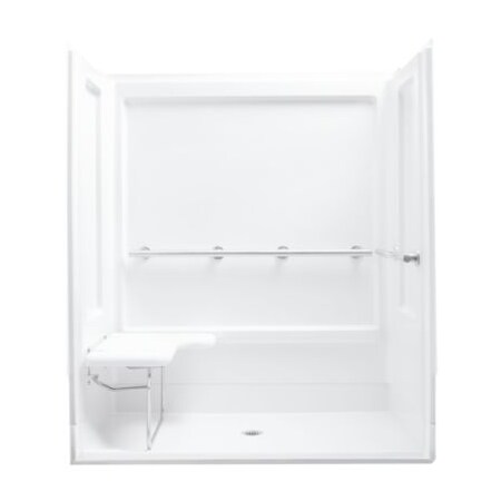 Sterling 63” Ada Shower With Seat On Left 62070125-0